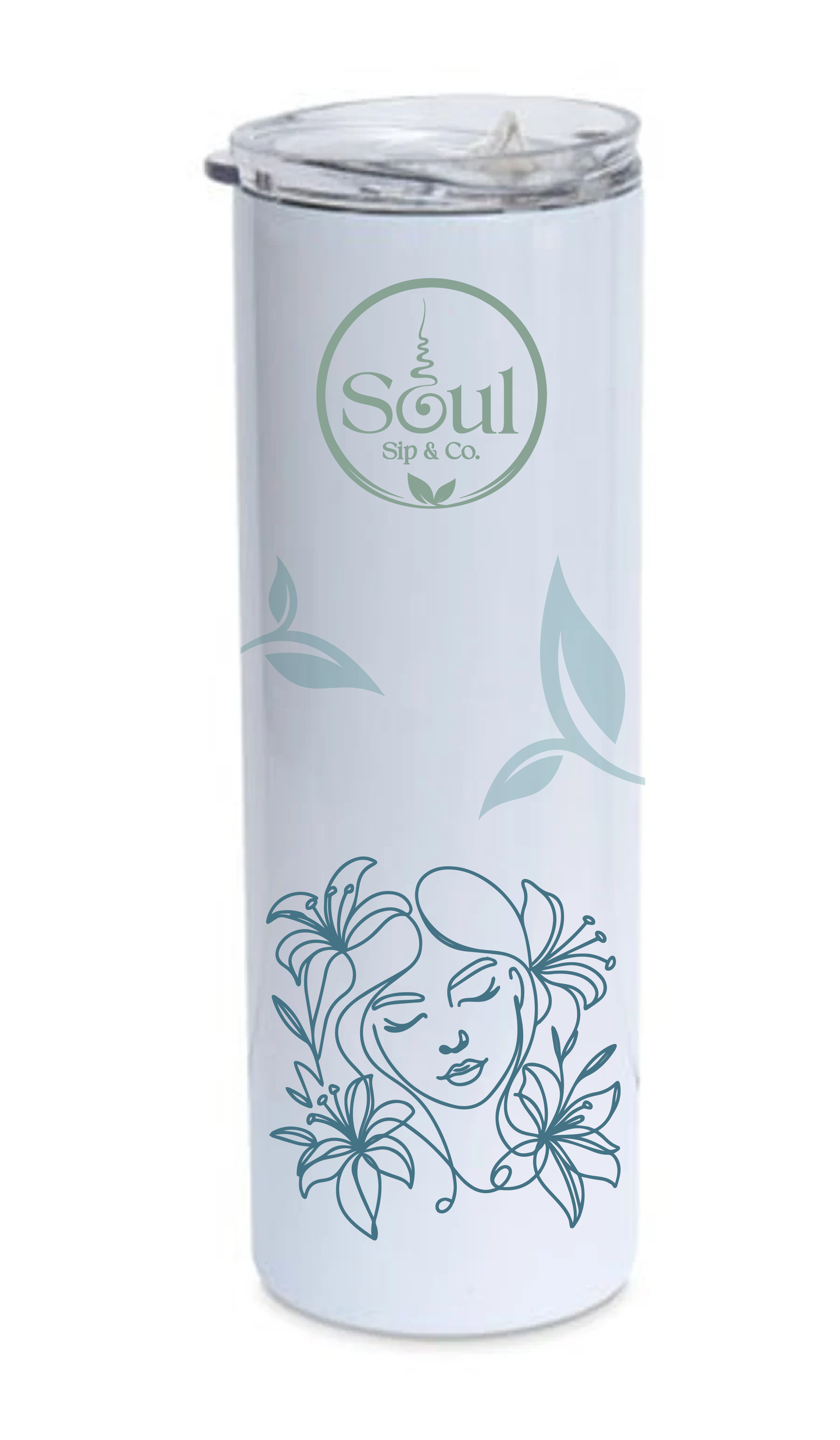 Soul Sip and Co - Insulated Tumbler with lid - tall - Dream tea blend image