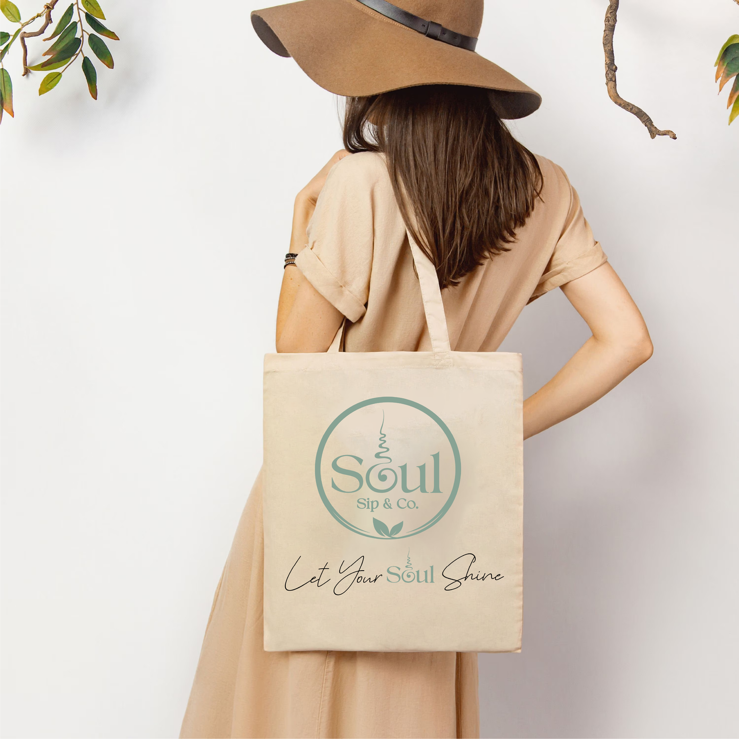 Soul Sip and Co - Tote Bag - Let your soul shine