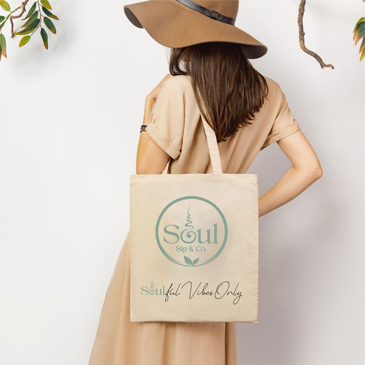Soul Sip and Co - Tote Bag - Soulful Vibes Only