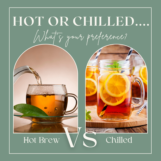 Hot or Chilled Tea...What's your preference? 