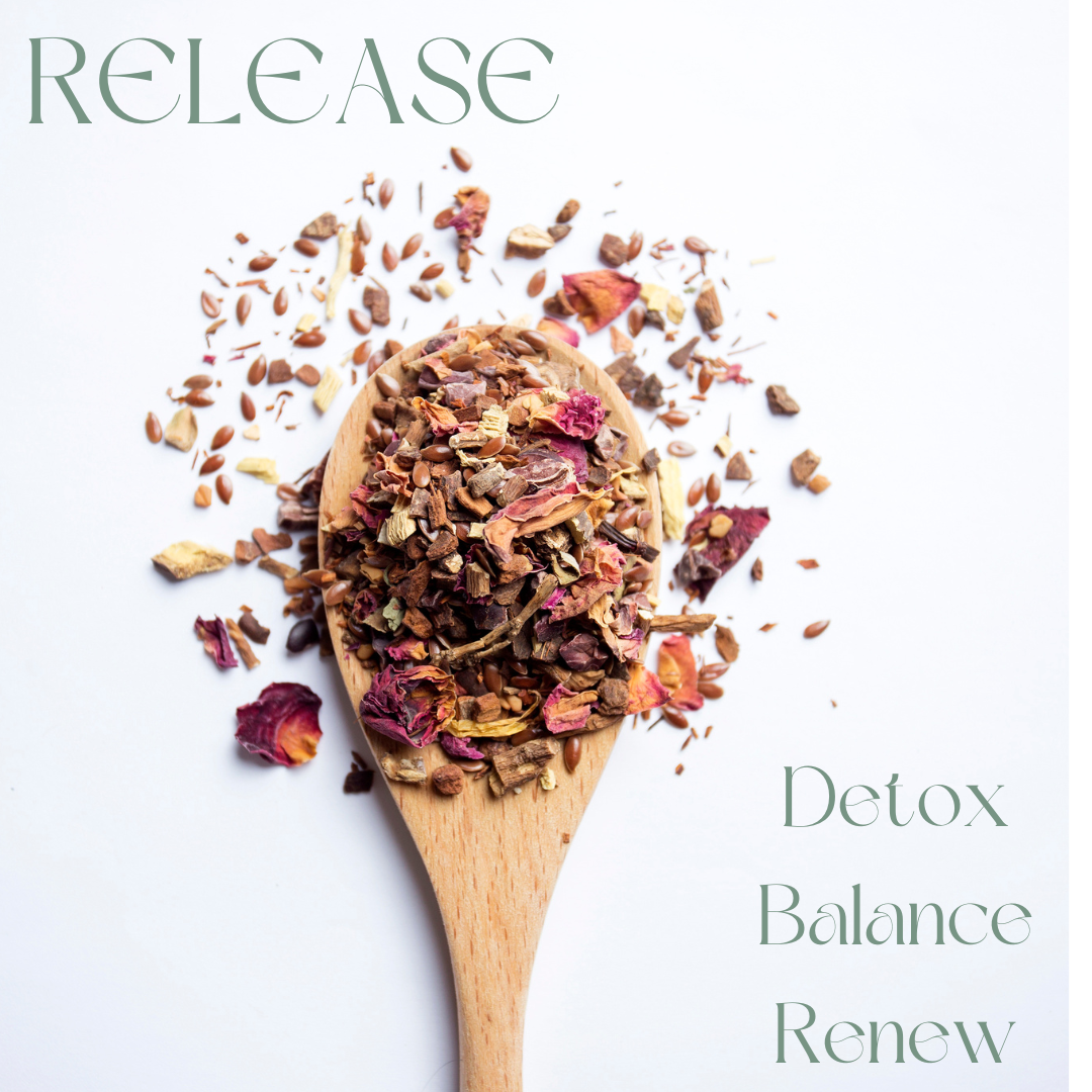 Soul Sip and Co - Release Herbal Tea Blend - Detox - Organic Loose Leaf - Tea Image 