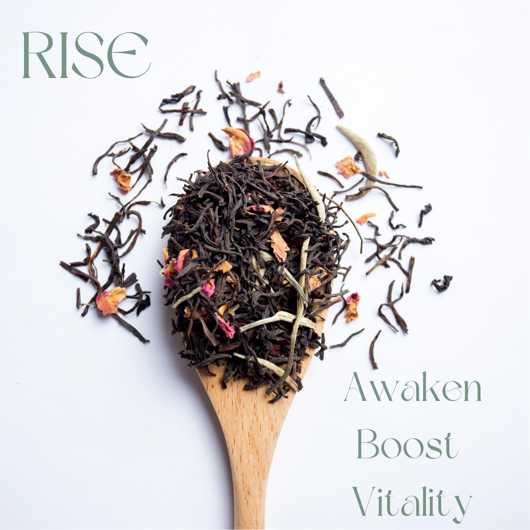 Soul Sip and Co - Rise Herbal Breakfast tea - Organic Loose Leaf Tea - Herbal Tea Image 