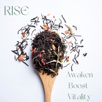 Soul Sip and Co - Rise Herbal Breakfast tea - Organic Loose Leaf Tea - Herbal Tea Image 